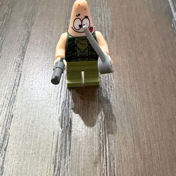 LEGO Patrick Star Minifigure SpongeBob SquarePants Theme Plastic Character - Picture 1 of 3